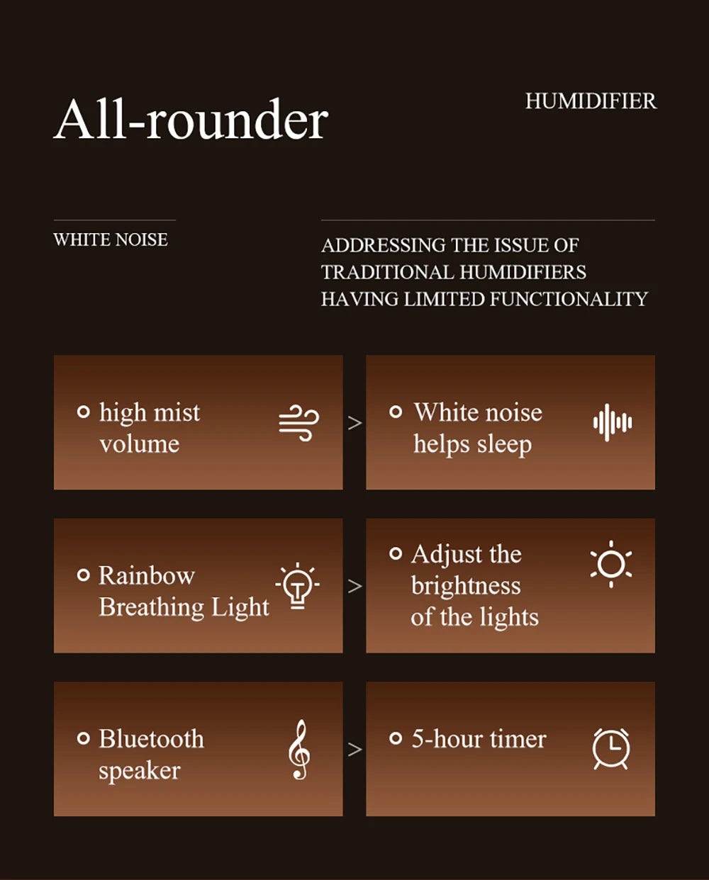 Essential Oil Diffuser With Musical Function Portable Mini Flame