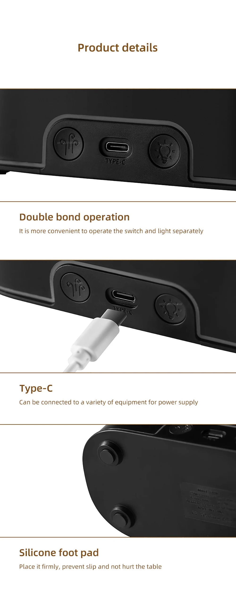 Humidifier USB Desktop Flame Humidifier for Home Mini Air Humidifier