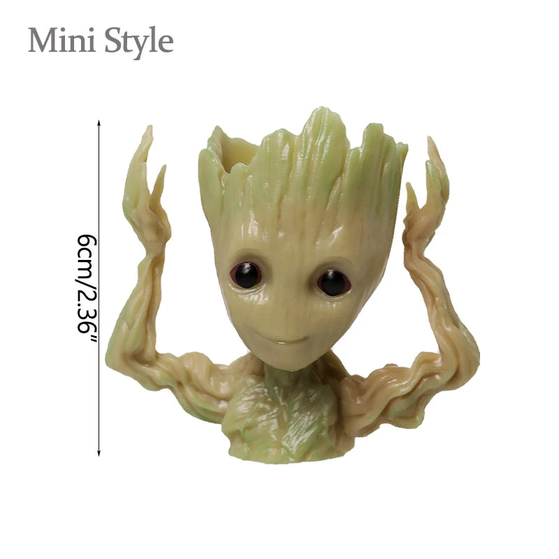 Miniature Model Office Desktop Display Cartoon Groot