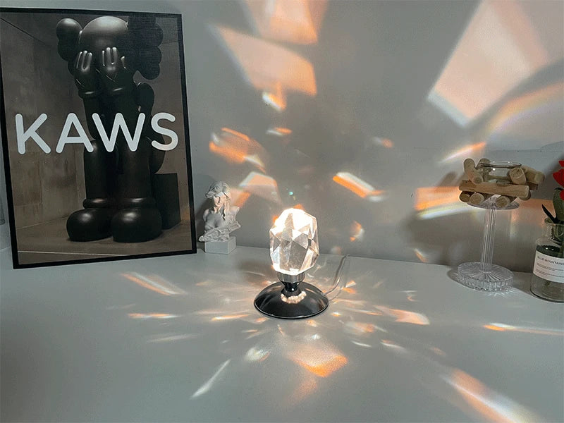 Light Shadow Artificial Diamond Lamp - Decoravibe
