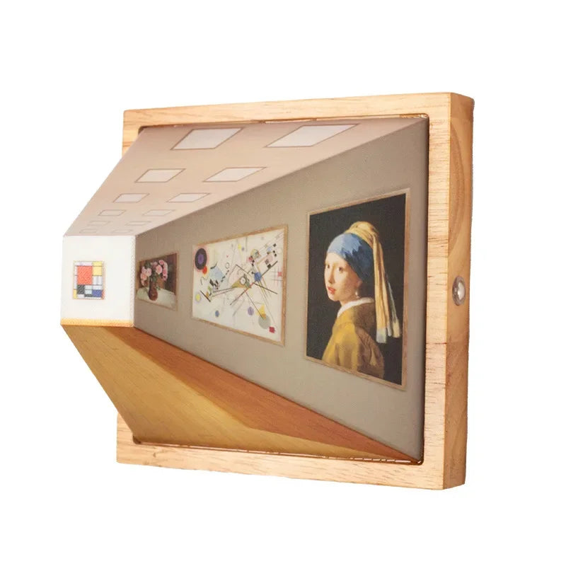 3D Naked Eye Vision Night Light Wall Lamp