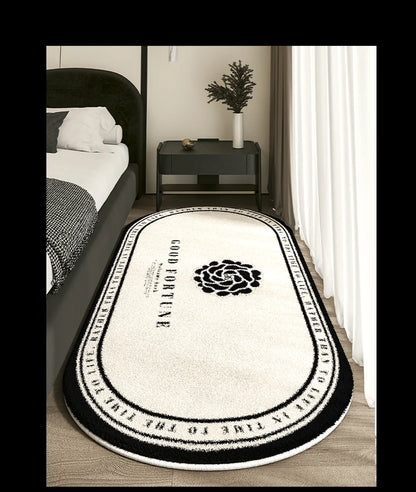 Cashmere Imitated French Small Fragrance Bed Rug