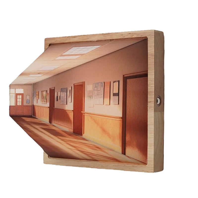 3D Naked Eye Vision Night Light Wall Lamp