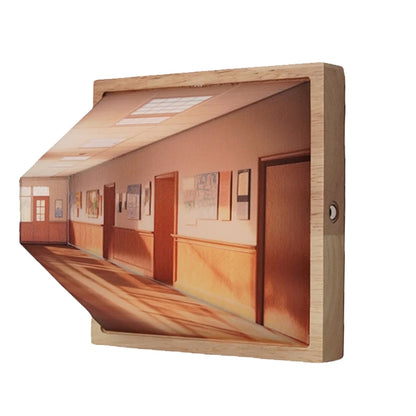 3D Naked Eye Vision Night Light Wall Lamp