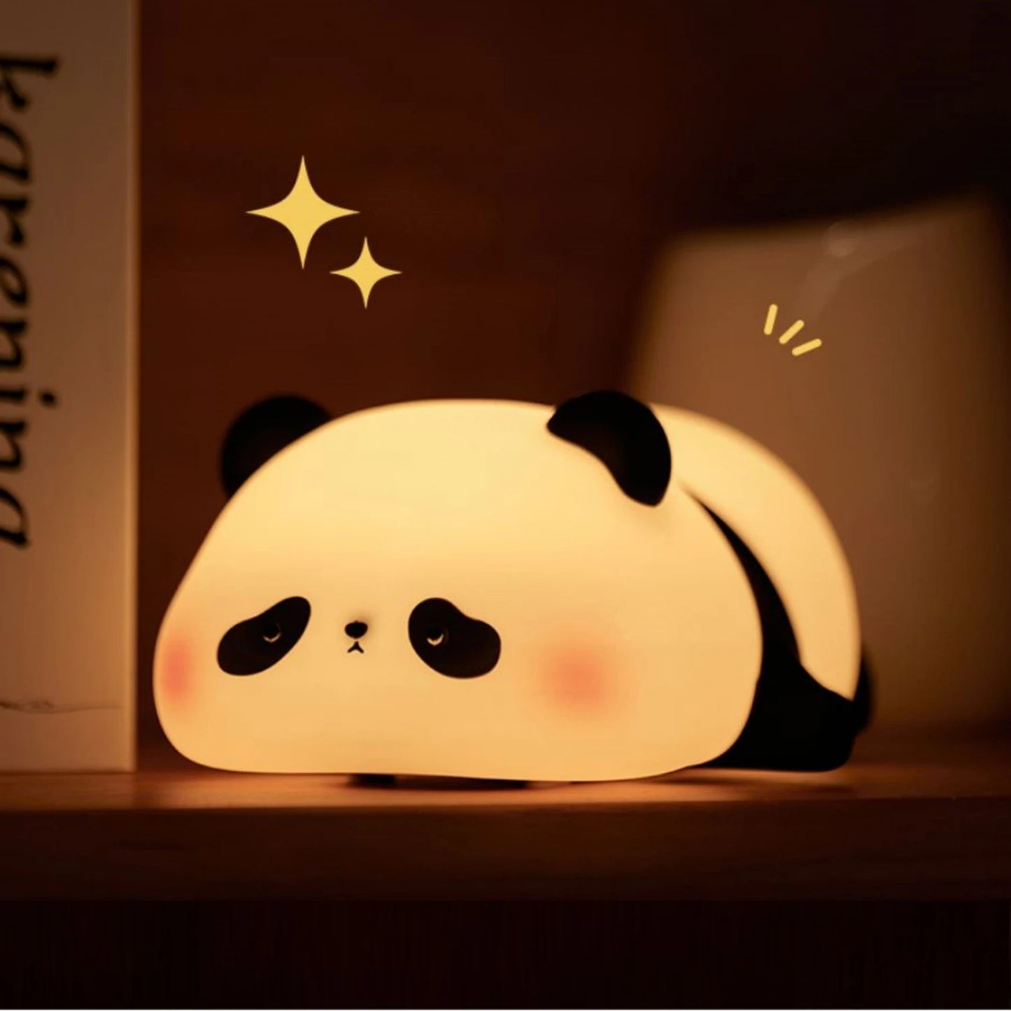 LED Light Panda Cartoon Animals Silicone Lamp