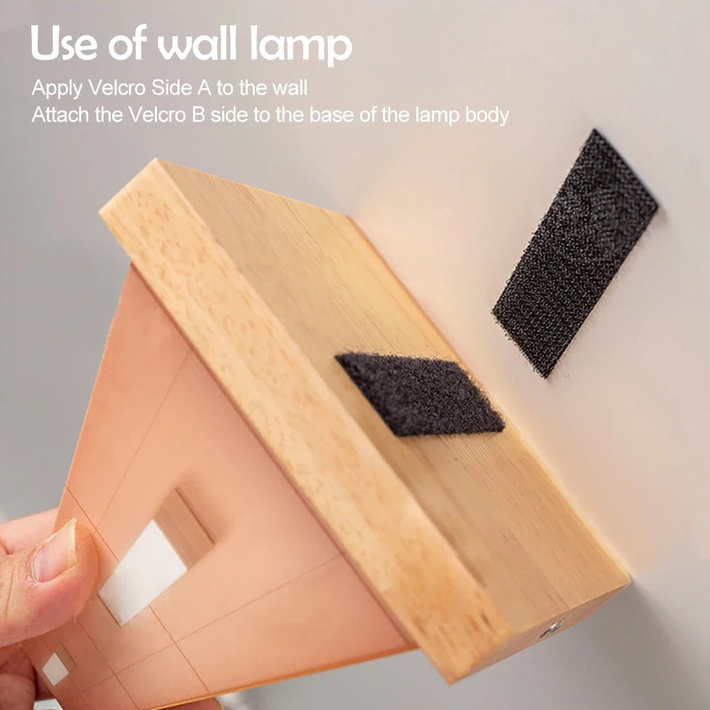3D Naked Eye Vision Night Light Wall Lamp