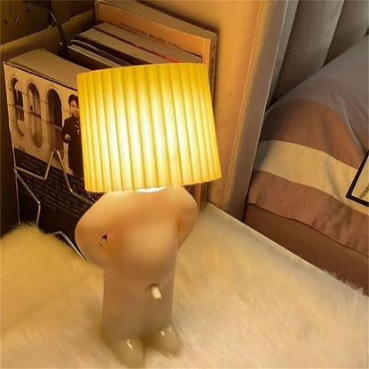 Small Book Lights Little Naughty Boy Night Light Shy Man Lamp