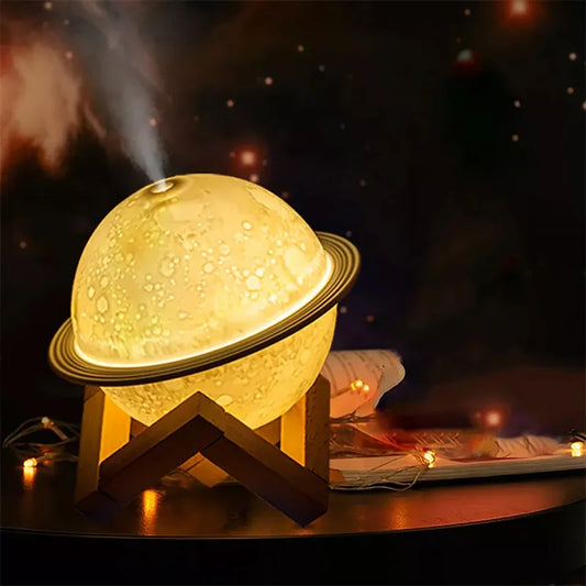 Essential Oil Aroma Diffuser Ultrasonic Moon Night Light Air Humidifier