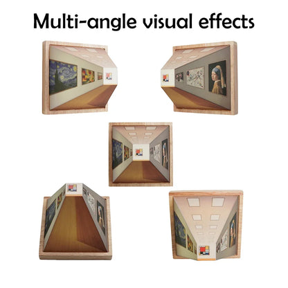 3D Naked Eye Vision Night Light Wall Lamp