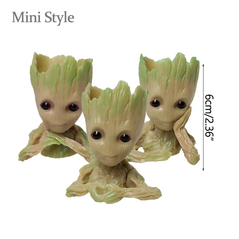 Miniature Model Office Desktop Display Cartoon Groot