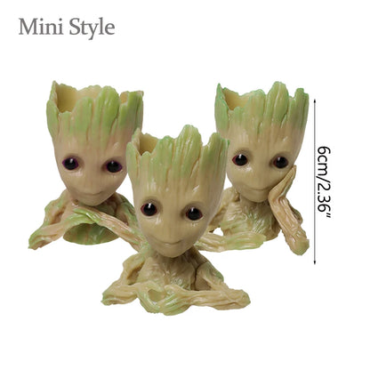 Miniature Model Office Desktop Display Cartoon Groot