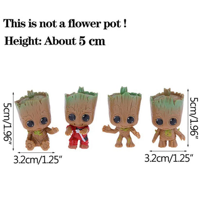 Miniature Model Office Desktop Display Cartoon Groot