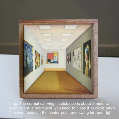 3D Naked Eye Vision Night Light Wall Lamp