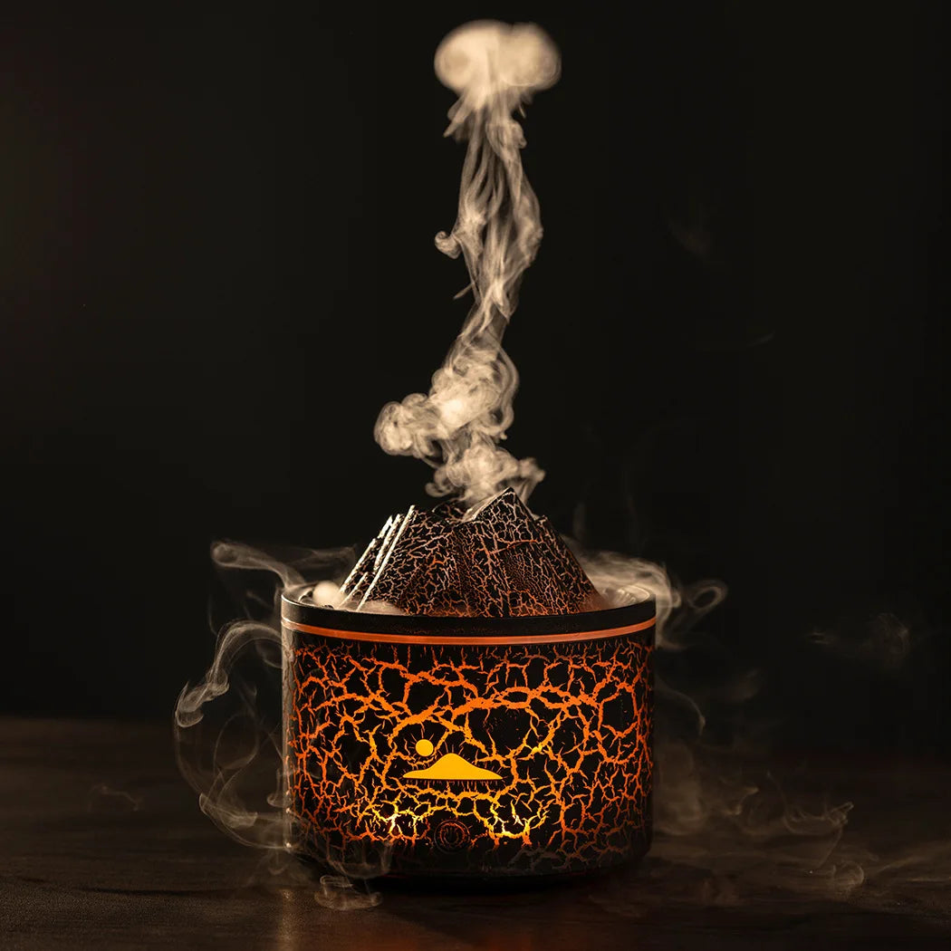 Flame Volcano Humidifier Aroma Diffuser Ultrasonic Mist