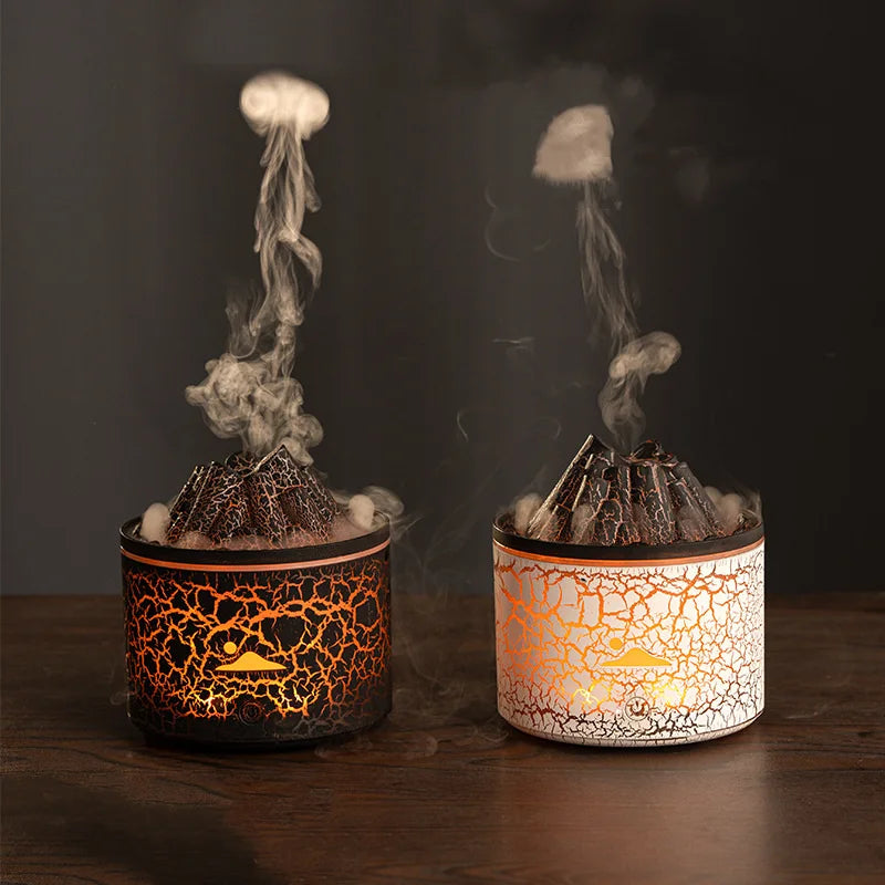 Flame Volcano Humidifier Aroma Diffuser Ultrasonic Mist