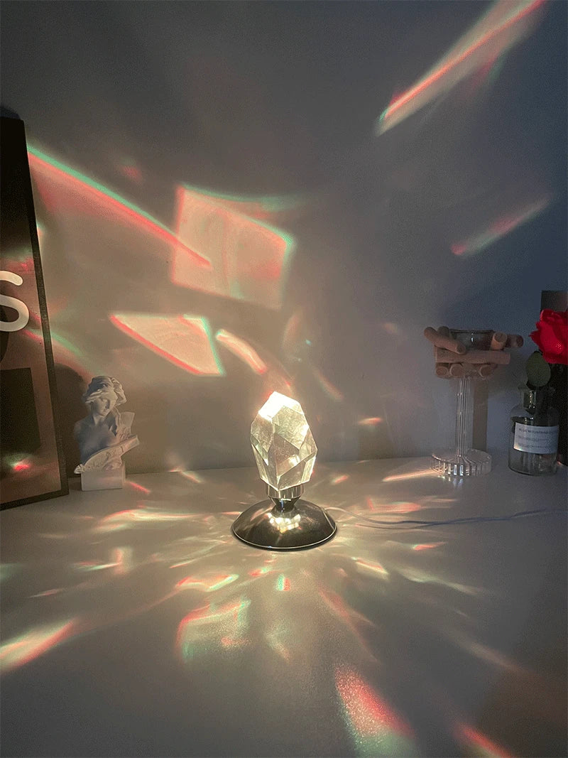 Light Shadow Artificial Diamond Lamp - Decoravibe