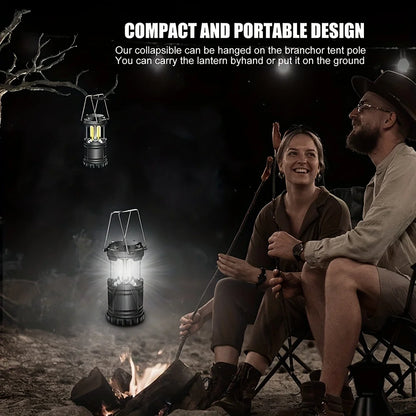 Outdoor Tent Light, Portable Lantern, Multifunctional Camp Lamp