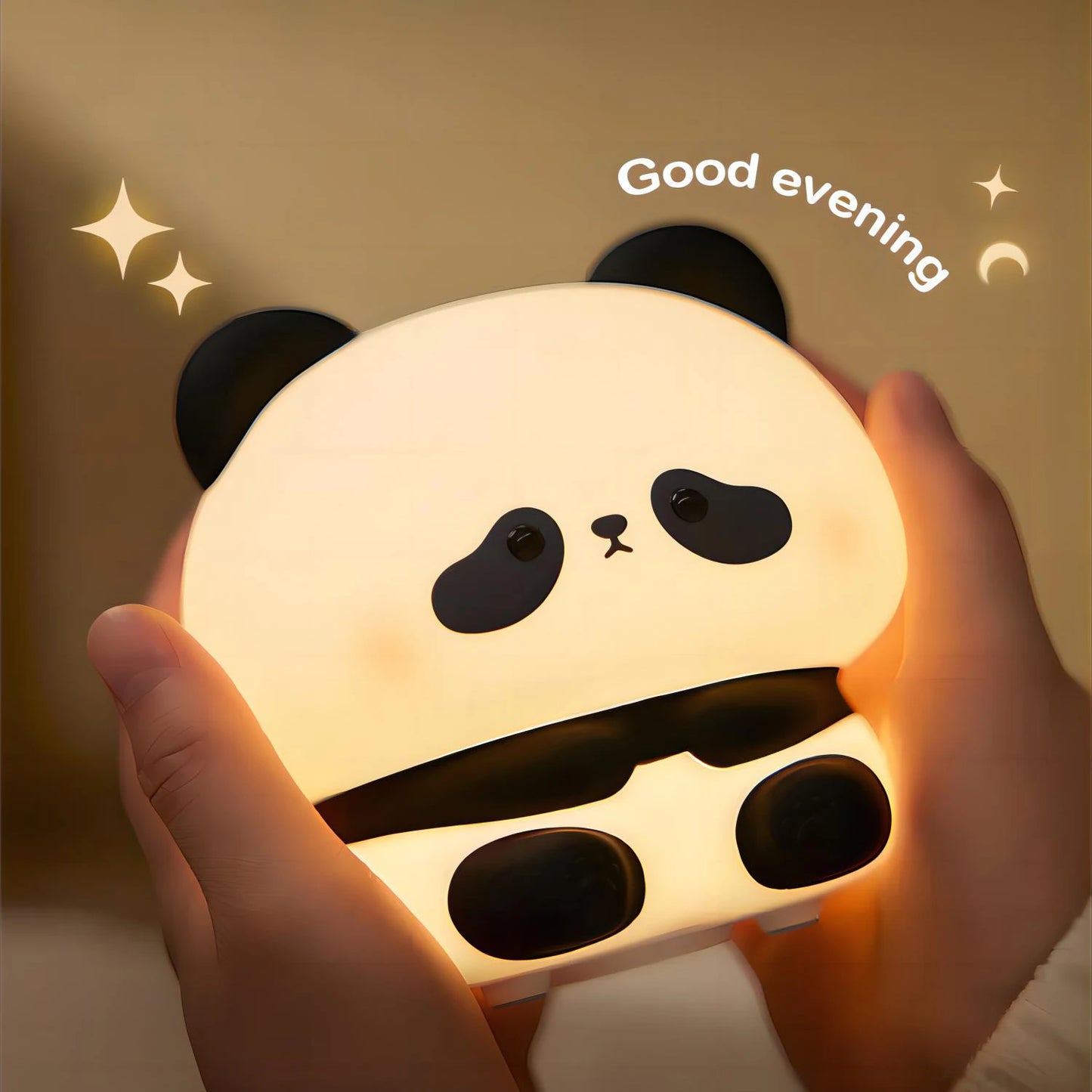 LED Light Panda Cartoon Animals Silicone Lamp