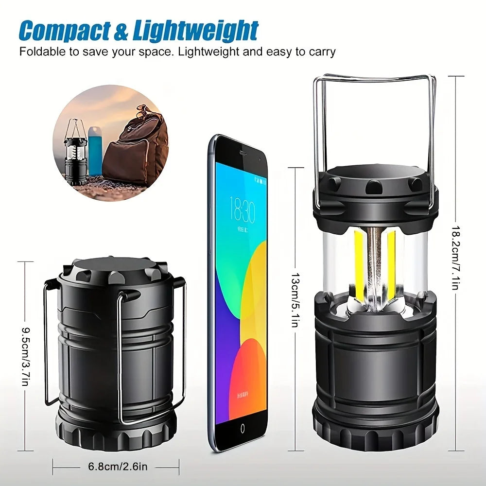 Outdoor Tent Light, Portable Lantern, Multifunctional Camp Lamp