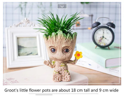 Miniature Model Office Desktop Display Cartoon Groot